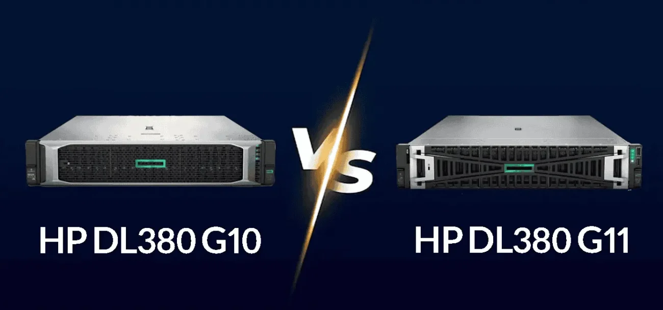 مقایسه سرور HPE DL380 Gen10 و DL380 Gen11