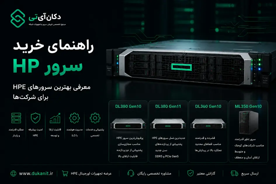 راهنمای خرید سرور hpe